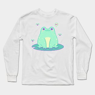 Cute Frog Long Sleeve T-Shirt